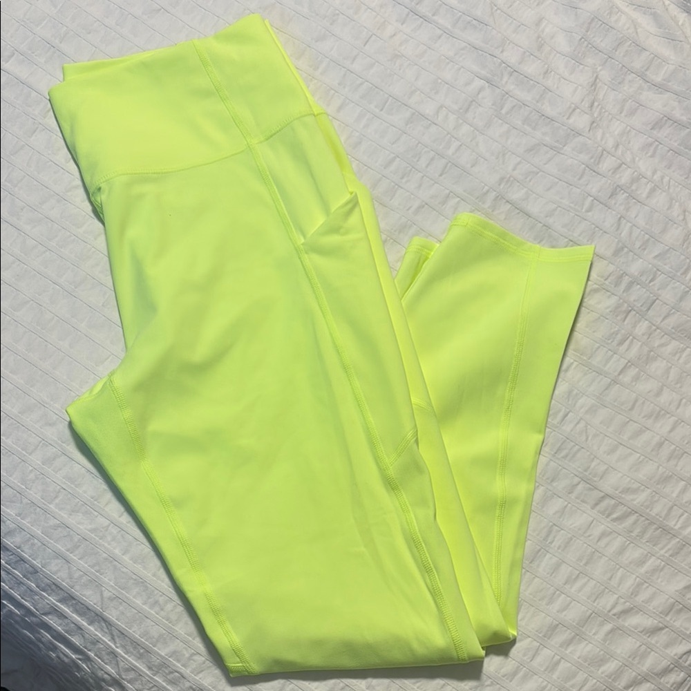 Fabletics Neon Yellow Leggings